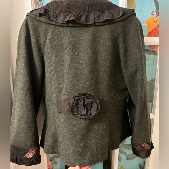 Svetlana Victorian style wool blend jacket - Picture 6 of 10